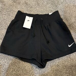 Nike Black Sweat Shorts